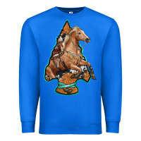 True Royal arrowhead horse, Premium Sweatshirt - RanaPortraitStore