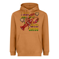 Meerkat mardi gras i just want to be loved bayou crawfish Heavyweight Hoodie - RanaPortraitStore