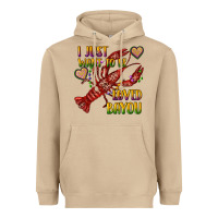 Mushroom mardi gras i just want to be loved bayou crawfish Heavyweight Hoodie - RanaPortraitStore