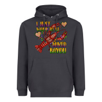 Smoke mardi gras i just want to be loved bayou crawfish Heavyweight Hoodie - RanaPortraitStore