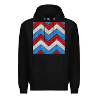 Black Glitter 4th of July Seamless Pattern Premium Hoodie - BundleAndBundleShop