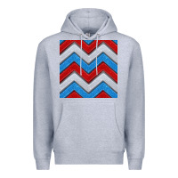 Heather Grey Glitter 4th of July Seamless Pattern Premium Hoodie - BundleAndBundleShop