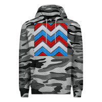 Slate Camo Glitter 4th of July Seamless Pattern Premium Hoodie - BundleAndBundleShop