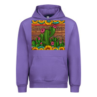 Tulip sunflowers turquoise serape cactus tumbler Urban Hoodie - Artiststas