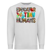 Dove Grey educator of tiny humans Premium Sweatshirt - Zillion Design Studio