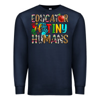 Navy educator of tiny humans Premium Sweatshirt - Zillion Design Studio