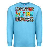 Ocean Blue educator of tiny humans Premium Sweatshirt - Zillion Design Studio