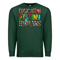 Sports Green educator of tiny humans Premium Sweatshirt - Zillion Design Studio