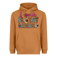 Meerkat i speak fluent sarcasm Heavyweight Hoodie - Zillion Design Studio