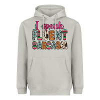 Moon Dust i speak fluent sarcasm Heavyweight Hoodie - Zillion Design Studio