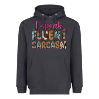 Smoke i speak fluent sarcasm Heavyweight Hoodie - Zillion Design Studio