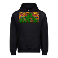 Black sunflowers and cactus license plate Urban Hoodie - Artiststas