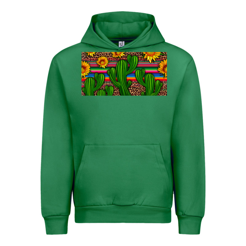 Sunflowers And Cactus License Plate Urban Hoodie by Artiststas | Teevron