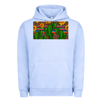 Pigment Grape Ice sunflowers and cactus license plate Urban Hoodie - Artiststas