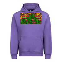 Tulip sunflowers and cactus license plate Urban Hoodie - Artiststas