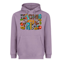 Lavender teaching my Heavyweight Hoodie - texasbilliewilder