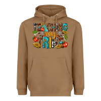 Toasted Coconut teaching my Heavyweight Hoodie - texasbilliewilder