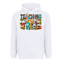 White teaching my Heavyweight Hoodie - texasbilliewilder
