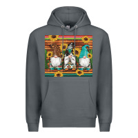Rock western gnomes cactus sunflowers serape wooden leopard gemstone Premium Hoodie - Artiststas