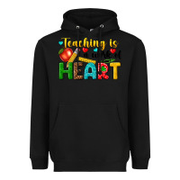 Black teaching is a work of heart tbw Heavyweight Hoodie - texasbilliewilder