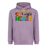 Lavender teaching is a work of heart tbw Heavyweight Hoodie - texasbilliewilder