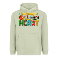 Matcha teaching is a work of heart tbw Heavyweight Hoodie - texasbilliewilder