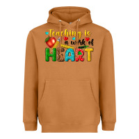 Meerkat teaching is a work of heart tbw Heavyweight Hoodie - texasbilliewilder