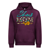 Mauve Wine show mom aztec cowhide sunflower and arrow Urban Hoodie - Artiststas