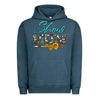 Pigment Midnight Navy show mom aztec cowhide sunflower and arrow Urban Hoodie - Artiststas