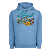Pigment Pebble Blue show mom aztec cowhide sunflower and arrow Urban Hoodie - Artiststas