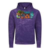 Cloud Purple born to camp with guitar Vintage Hoodie - AdoDesignShop