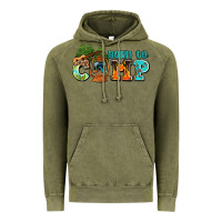 Vintage Olive born to camp with guitar Vintage Hoodie - AdoDesignShop