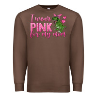 Chestnut I Wear Pink For My Mom Premium Sweatshirt - texasbilliewilder