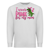 Dove Grey I Wear Pink For My Mom Premium Sweatshirt - texasbilliewilder