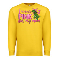 Lemon I Wear Pink For My Mom Premium Sweatshirt - texasbilliewilder