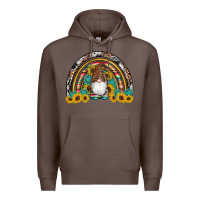 Coffee western gnome gemstones sunflowers rainbow Premium Hoodie - Artiststas