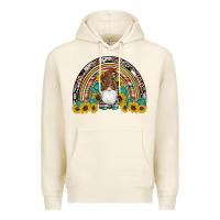 Tofu western gnome gemstones sunflowers rainbow Premium Hoodie - Artiststas
