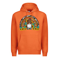 Carrot western gnome gemstones sunflowers rainbow Premium Hoodie - Artiststas