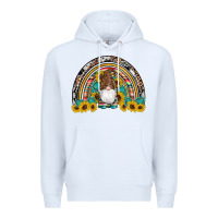 White western gnome gemstones sunflowers rainbow Premium Hoodie - Artiststas