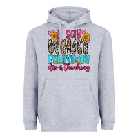 Heather Grey i say what everybody else is thinking Heavyweight Hoodie - Zillion Design Studio