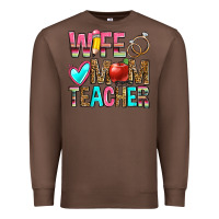 Chestnut wife mom teacher Premium Sweatshirt - Zillion Design Studio