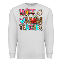 Dove Grey wife mom teacher Premium Sweatshirt - Zillion Design Studio