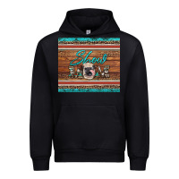 Black show mom aztec cowhide leopard heifer Urban Hoodie - Artiststas