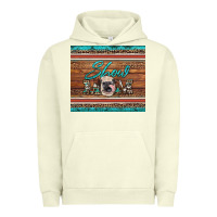 Pigment Pistachio show mom aztec cowhide leopard heifer Urban Hoodie - Artiststas