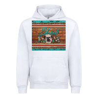 White show mom aztec cowhide leopard heifer Urban Hoodie - Artiststas