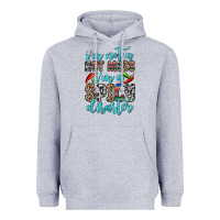 Heather Grey i m not a hot mess i m a spicy disaster Heavyweight Hoodie - Zillion Design Studio