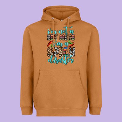 Heavyweight Hoodie i m not a hot mess i m a spicy disaster