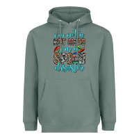 Sage i m not a hot mess i m a spicy disaster Heavyweight Hoodie - Zillion Design Studio