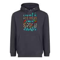 Smoke i m not a hot mess i m a spicy disaster Heavyweight Hoodie - Zillion Design Studio