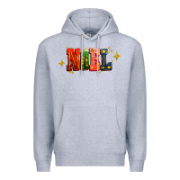 Heather Grey noel Premium Hoodie - AdoDesignShop